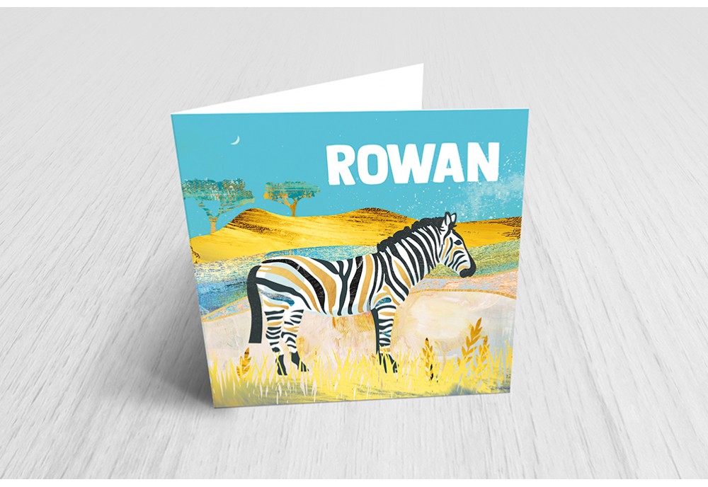 Zebra in natuur